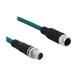 Delock - Netzwerkverlngerungskabel - 8 pin M12-X (M) zu 8 pin M12-X (W) - 2 m - SFTP - CAT 6a