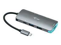 i-Tec USB-C Metal Nano Dock 4K HDMI + Power Delivery - Dockingstation - USB-C 3.1 - HDMI