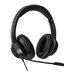 Targus AEH102GL - Headset - On-Ear - konvertierbar - kabelgebunden - USB-A