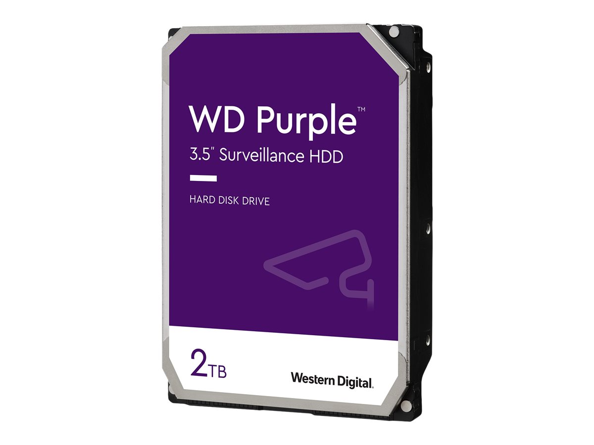 WD Purple Surveillance WD23PURZ - Festplatte - 2 TB - intern - 3.5