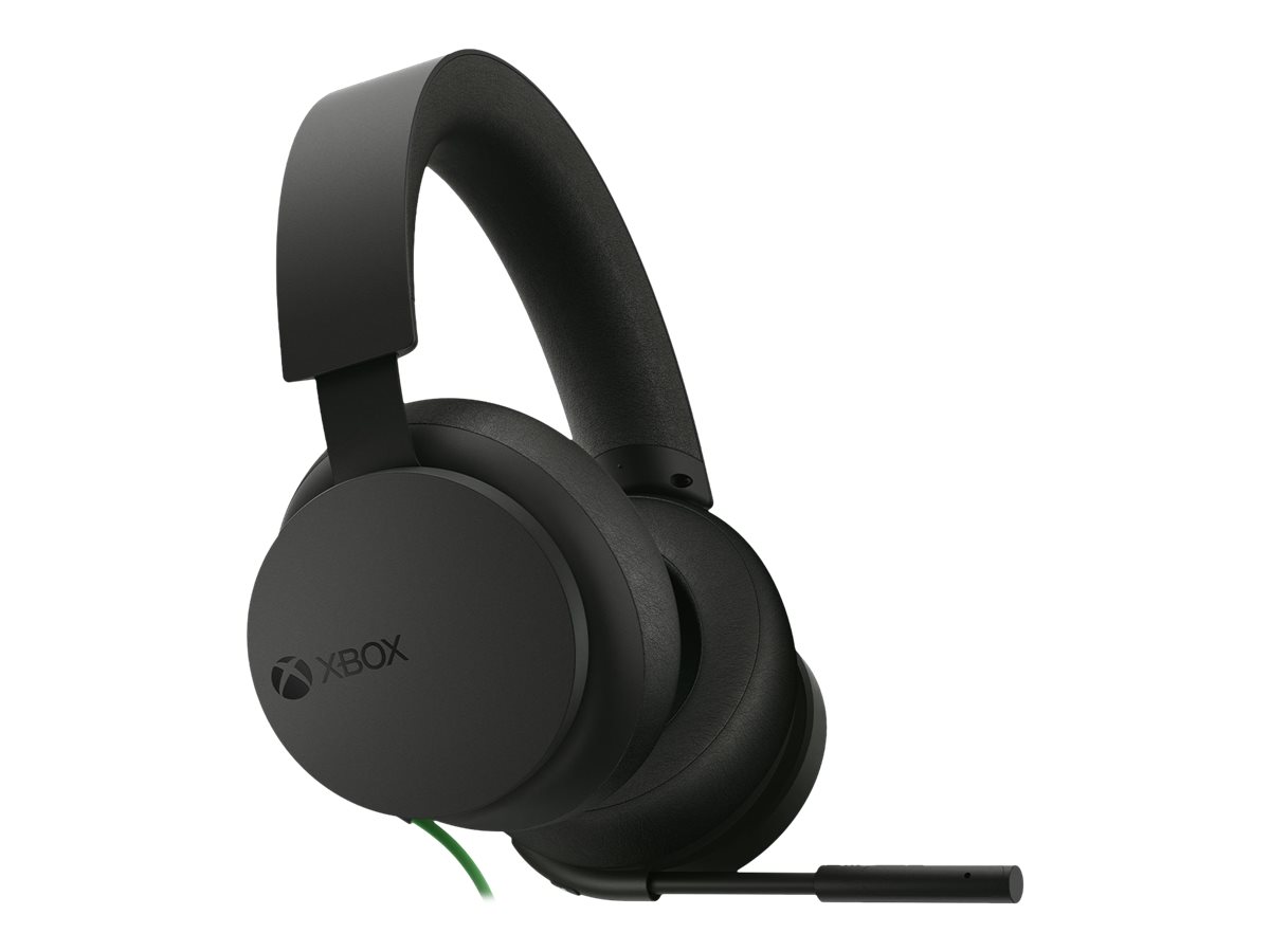 Microsoft Xbox Stereo Headset - Headset - ohrumschliessend - kabelgebunden - 3,5 mm Stecker - Schwarz