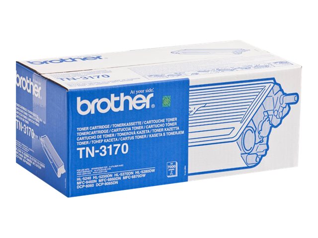 Brother TN3170 - Schwarz - Original - Tonerpatrone - fr Brother DCP-8060, 8065, HL-5240, 5250, 5270, 5280, MFC-8460, 8860, 8870