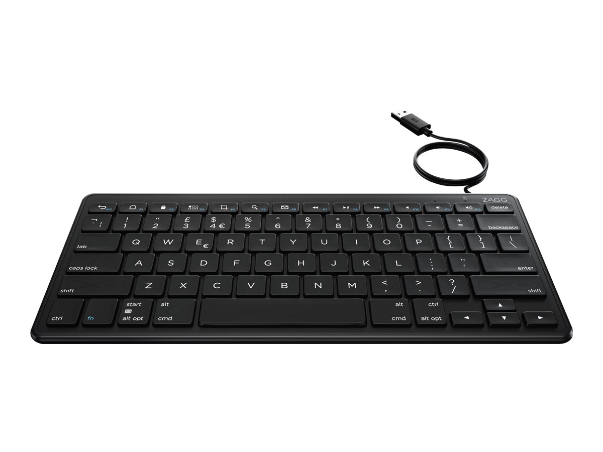 ZAGG Wired - Tastatur - USB - Schweiz
