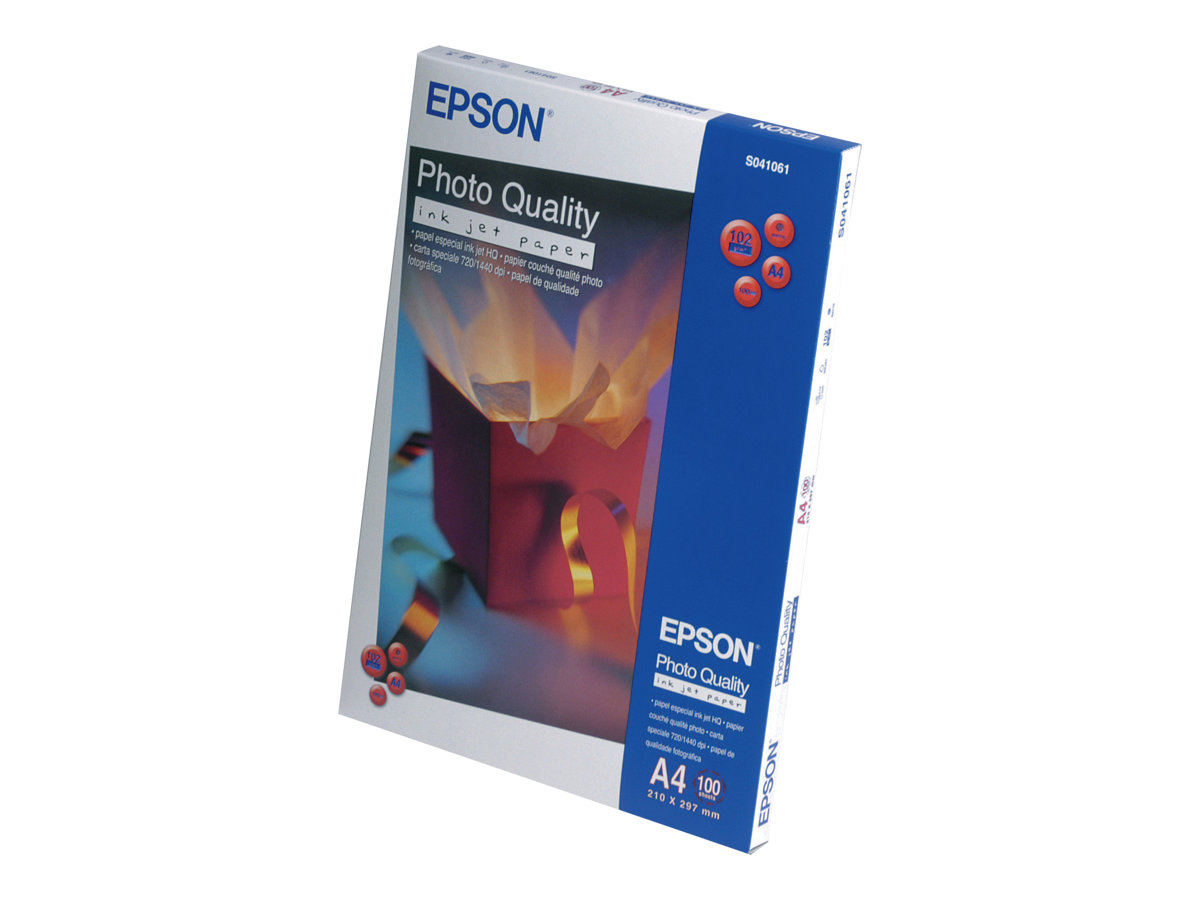 Epson Photo Quality Ink Jet Paper - Matt - beschichtet - hochweiss - 329 x 483 mm - 105 g/m