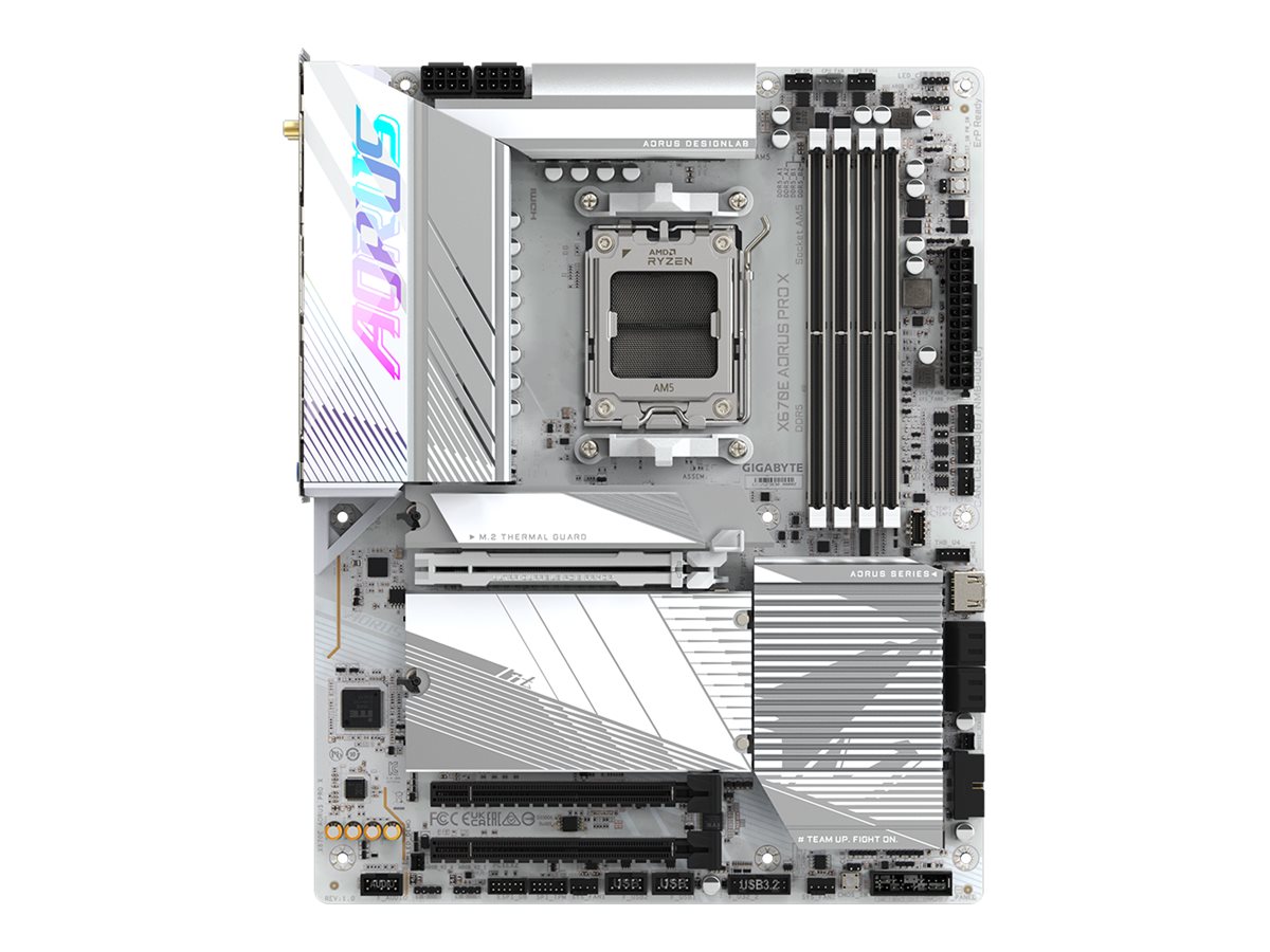 AORUS X670E PRO X - Motherboard - ATX - Socket AM5 - AMD X670 Chipsatz - USB 3.2 Gen 1, USB 3.2 Gen 2, USB-C 3.2 Gen 2x2