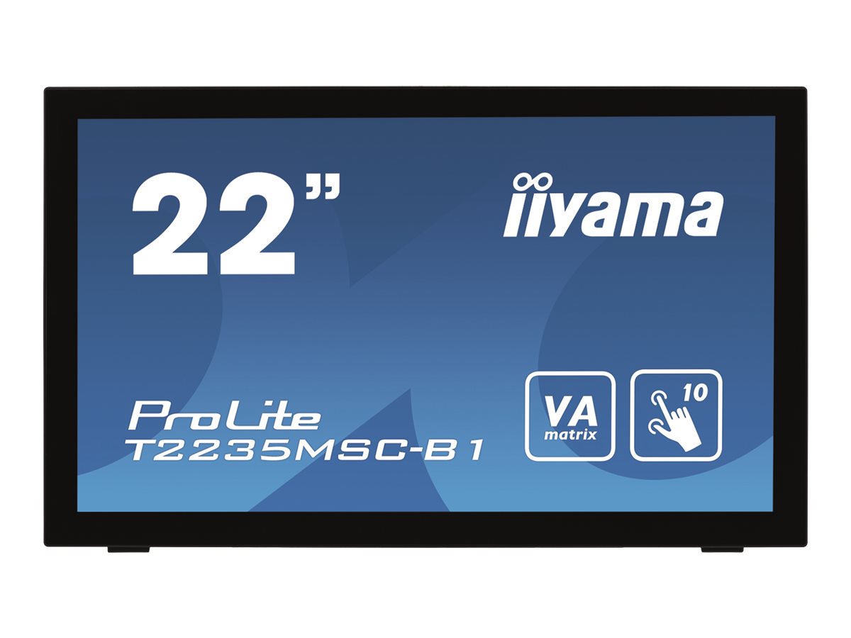 iiyama ProLite T2235MSC-B1 - LED-Monitor - 55.9 cm (22
