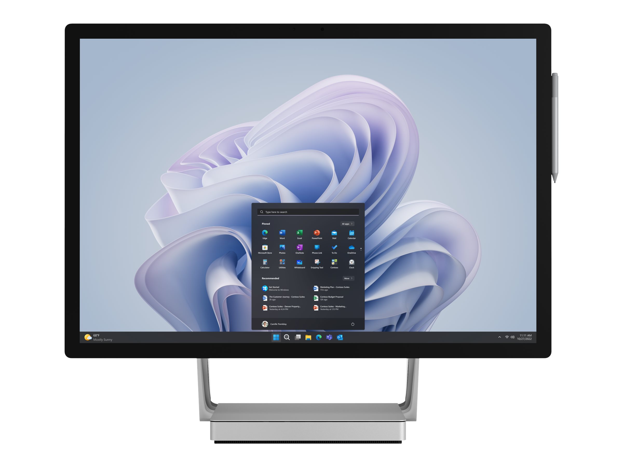 Microsoft Surface Studio 2+ for Business - All-in-One (Komplettlsung) - Core i7 11370H - RAM 32 GB - SSD 1 TB - GF RTX 3060
