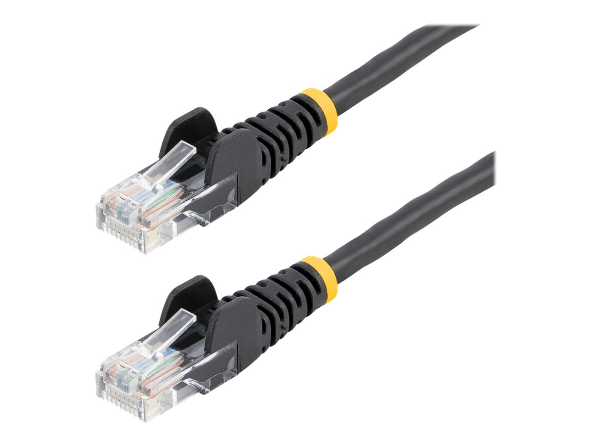 StarTech.com 7m Cat5e Ethernet Netzwerkkabel Snagless mit RJ45 - Cat 5e UTP Kabel - Schwarz - Patch-Kabel - RJ-45 (M) zu RJ-45 (