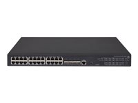 HPE 5130-24G-PoE+-4SFP+ EI - Switch - L3 - managed - 24 x 10/100/1000 + 4 x 10 Gigabit Ethernet / 1 Gigabit Ethernet SFP+ - an R