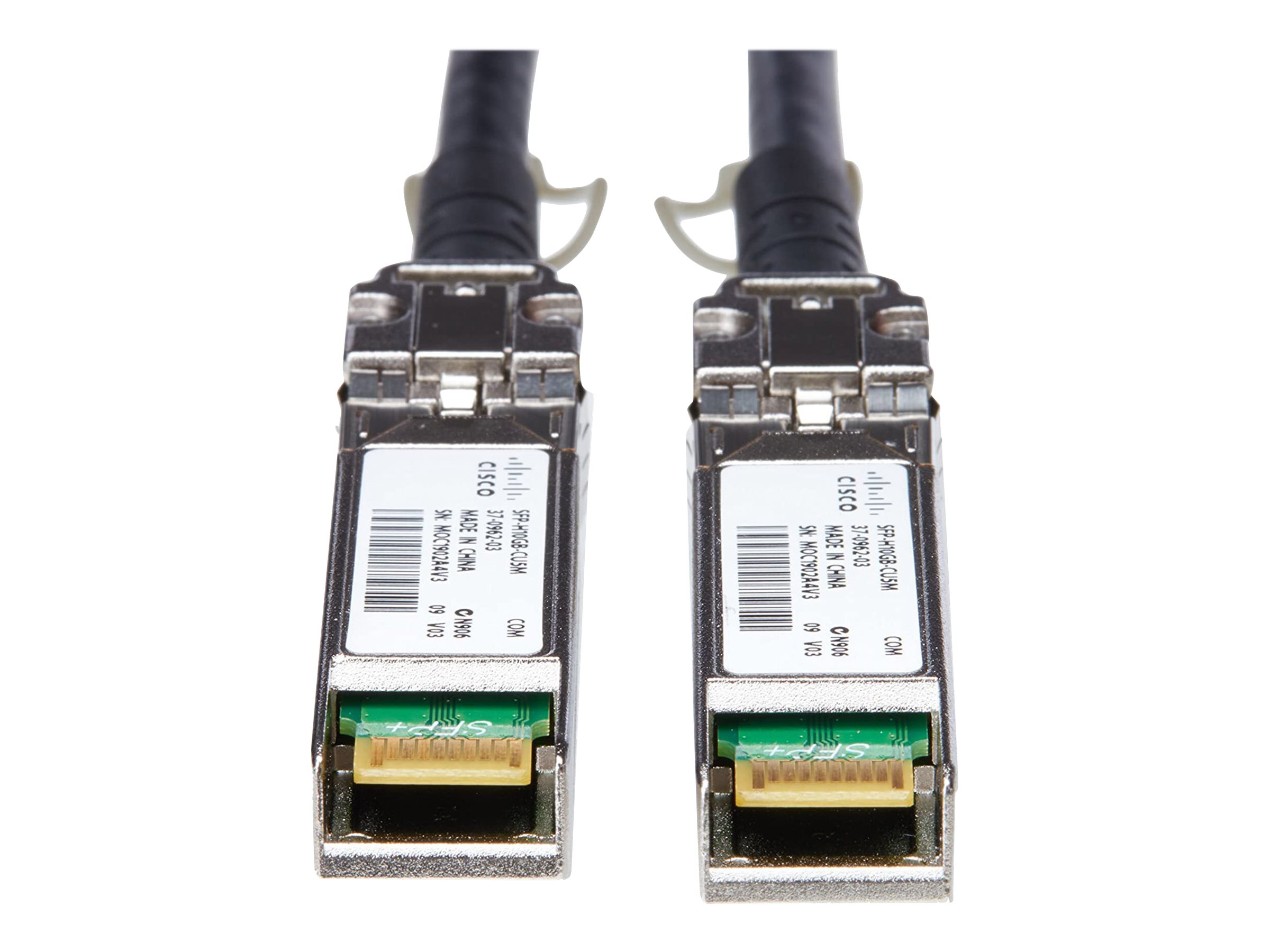 Cisco SFP+ Copper Twinax Cable - Direktanschlusskabel - SFP+ zu SFP+ - 5 m - twinaxial - fr 250 Series; Catalyst 2960, 2960G, 2