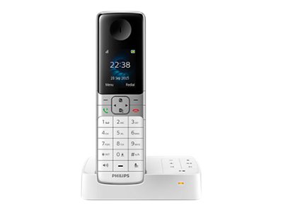 Philips D635 - Schnurlostelefon - Anrufbeantworter mit Rufnummernanzeige/Anklopffunktion - DECT\GAP - dreiweg Anruffunktion - we