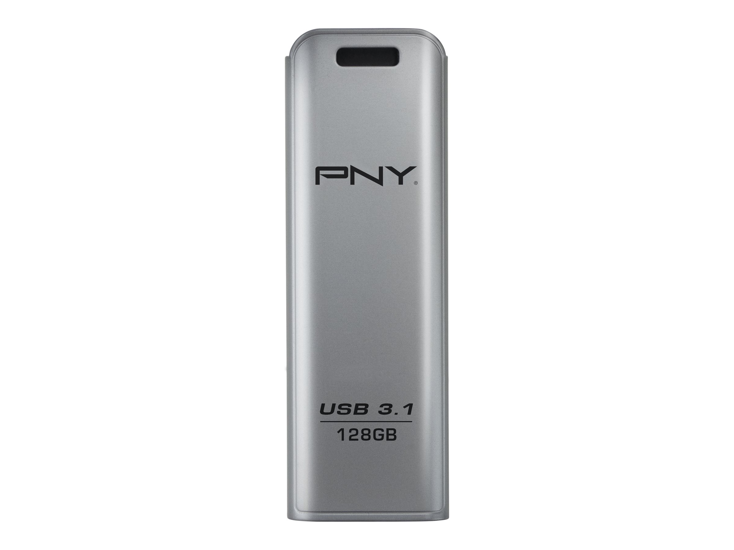 PNY Elite Steel - USB-Flash-Laufwerk - 128 GB - USB 3.1