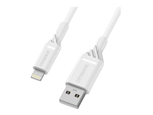 OtterBox Standard - Lightning-Kabel - USB männlich zu Lightning männlich - 1 m - Cloud Dream White - für Apple iPad/iPhone/iPod 