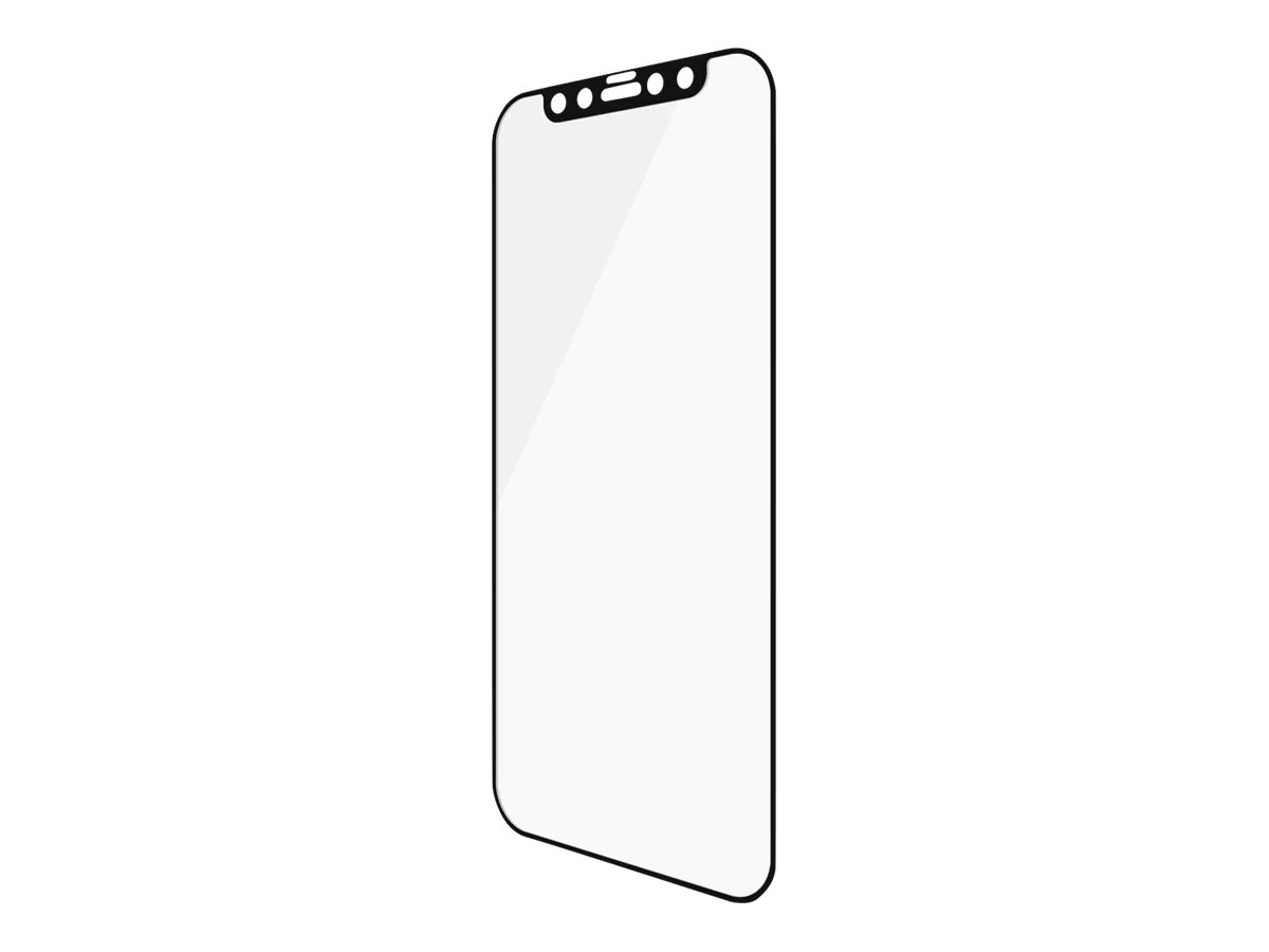 PanzerGlass Case Friendly - Bildschirmschutz für Handy - Glas - Rahmenfarbe schwarz - für Apple iPhone 12, 12 Pro