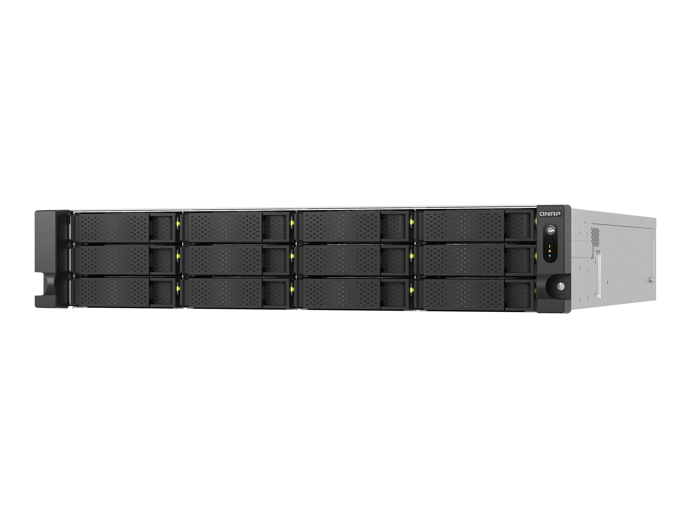 QNAP TS-H1277AXU-RP - NAS-Server - 12 Schchte - Rack - einbaufhig - SATA 6Gb/s