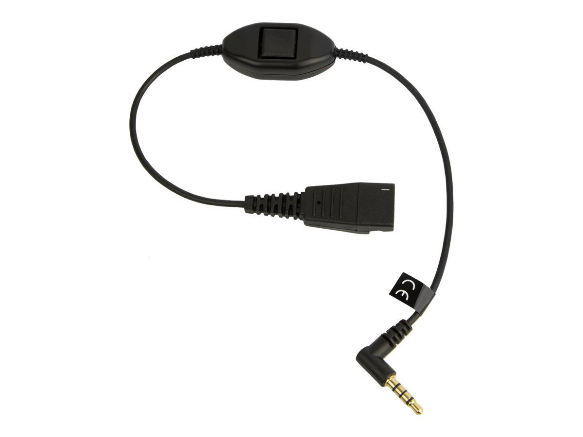 Jabra - Headset-Kabel - Quick Disconnect mnnlich zu mini-phone stereo 3.5 mm mnnlich - 30 cm