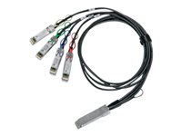 Mellanox LinkX - 100GBase-CU Kabel zur direkten Befestigung - QSFP28 zu QSFP28 - 3 m - SFF-8402/SFF-8665/SFF-8636/IEEE 802.3by -