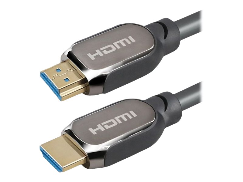 Roline - HDMI-Kabel mit Ethernet - HDMI mnnlich zu HDMI mnnlich - 1 m - Doppelisolierung - Schwarz