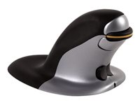 Fellowes Penguin Large - Vertikale Maus - rechts- und linkshndig - Laser - kabellos - 2.4 GHz