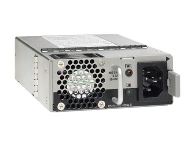 Cisco AC Power Supply with Back-to-Front Airflow - Stromversorgung Hot-Plug (Plug-In-Modul) - 400 Watt - fr Nexus 2148T, 2224TF
