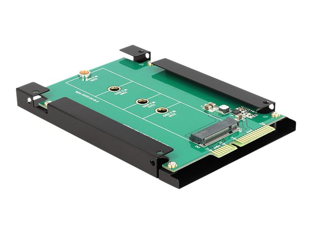 Delock Converter SATA 22 pin > M.2 NGFF - Speicher-Controller - 1 Sender/Kanal - SATA 6Gb/s - SATA 6Gb/s