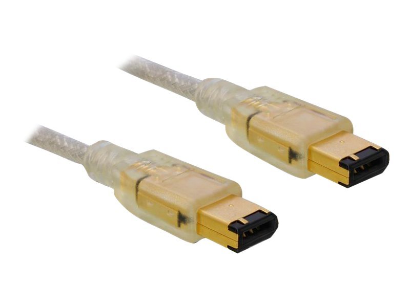 Delock - IEEE 1394-Kabel - FireWire, 6-polig (M) zu FireWire, 6-polig (M) - 2 m