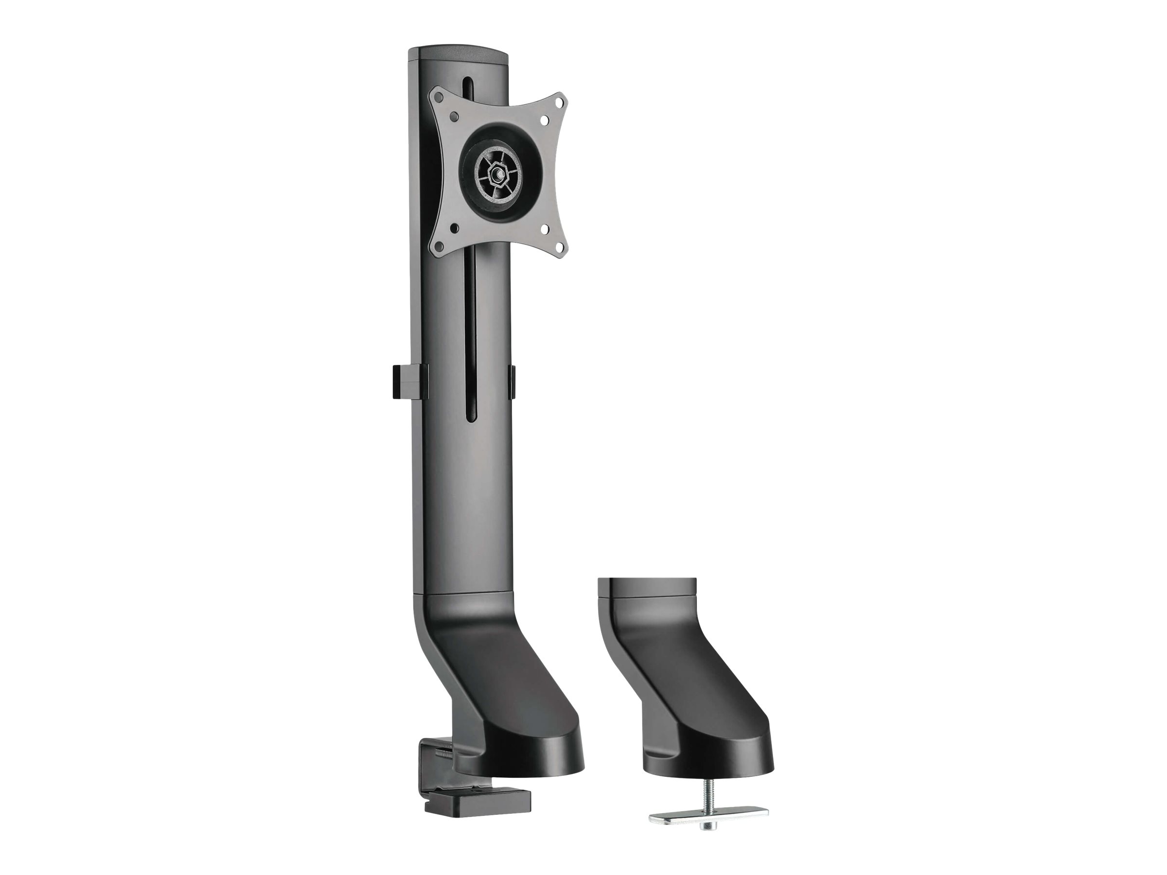 Tripp Lite Single-Display Monitor Arm with Desk Clamp and Grommet - Height Adjustable, 17