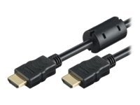 M-CAB - HDMI-Kabel mit Ethernet - HDMI mnnlich zu HDMI mnnlich - 5 m - Schwarz