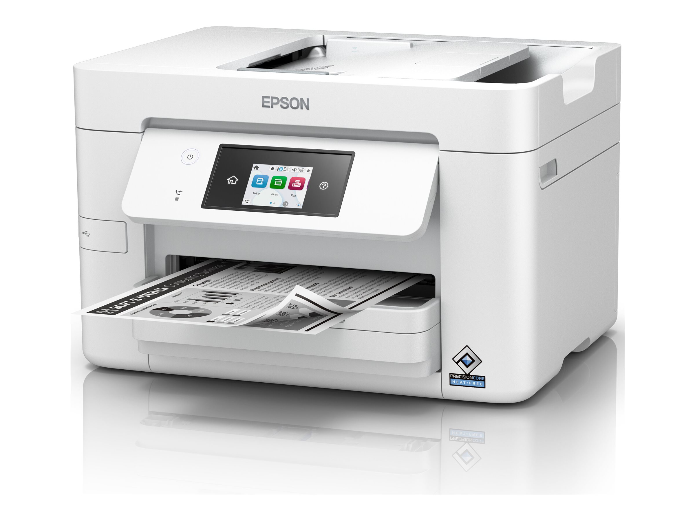 Epson WorkForce Pro WF-M4619DWF - Multifunktionsdrucker - s/w - Tintenstrahl - A4/Legal (Medien) - bis zu 25 Seiten/Min. (Drucke