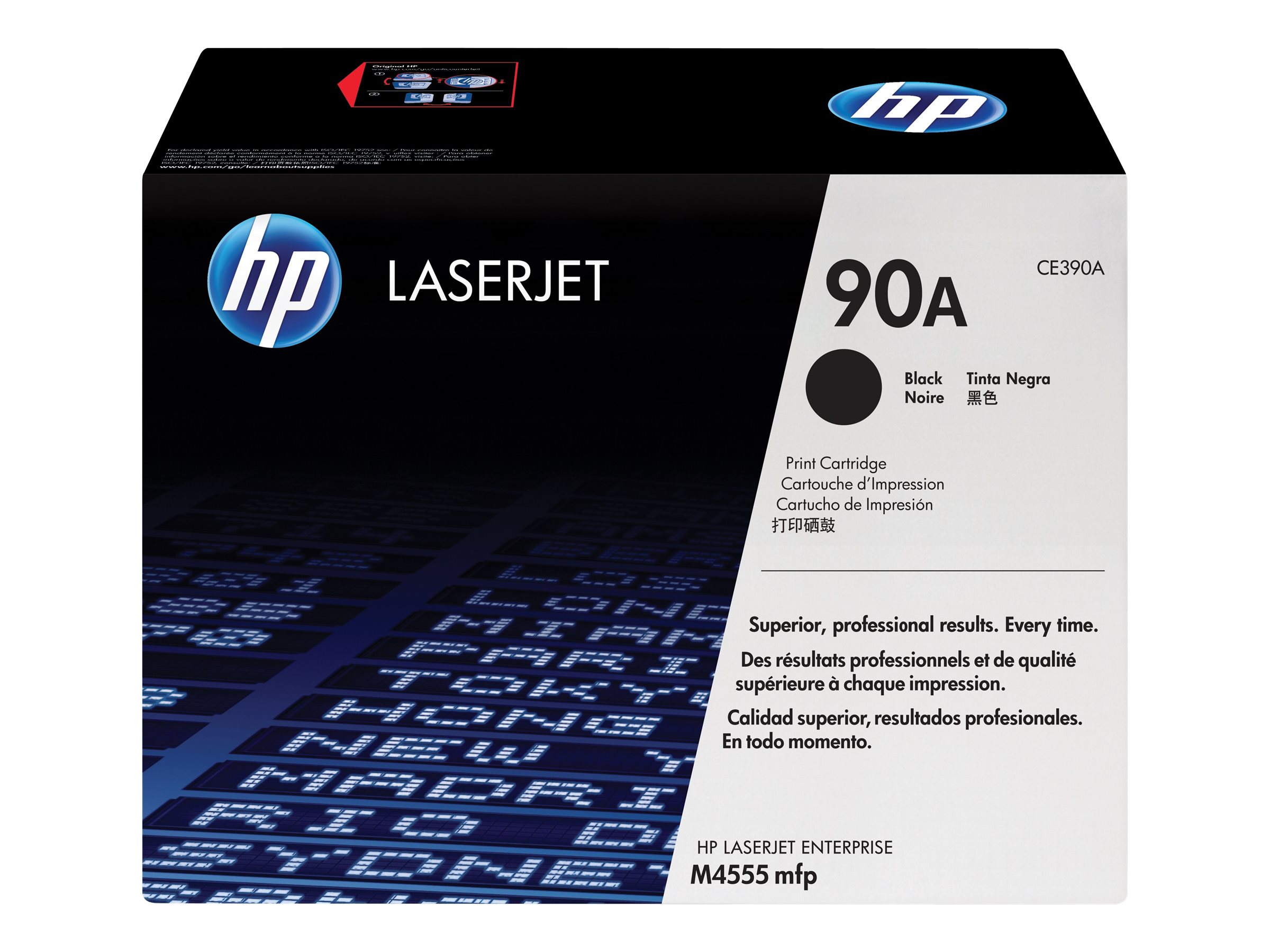 HP 90A - Schwarz - original - LaserJet - Tonerpatrone (CE390A) - fr LaserJet Enterprise 600 M602dn, 600 M602m, 600 M602n, 600 M