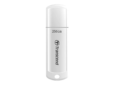Transcend JetFlash 730 - USB-Flash-Laufwerk - 256 GB - USB 3.1 Gen 1 - weiss