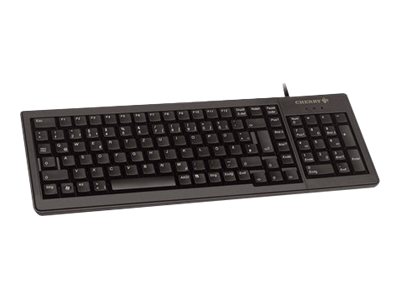 CHERRY XS Complete G84-5200 - Tastatur - PS/2, USB - Schweiz - Schwarz