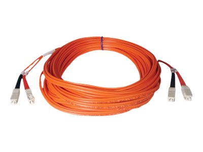 Eaton Tripp Lite Series Duplex Multimode 50/125 Fiber Patch Cable (SC/SC), 5M (16 ft.) - Patch-Kabel - SC multi-mode (M) zu SC m