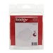Badgy - Polyvinylchlorid (PVC) - 30 mil - weiss - 100 Karte(n) Karten - fr Badgy 100, 200, 1st Generation