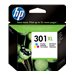 HP 301XL - 6 ml - Hohe Ergiebigkeit - Farbe (Cyan, Magenta, Gelb) - original - Tintenpatrone