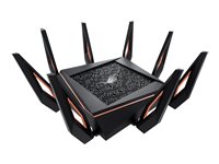 ASUS ROG Rapture GT-AX11000 - - Wireless Router - 4-Port-Switch - 1GbE, 2.5GbE - WAN-Ports: 2 - Wi-Fi 6
