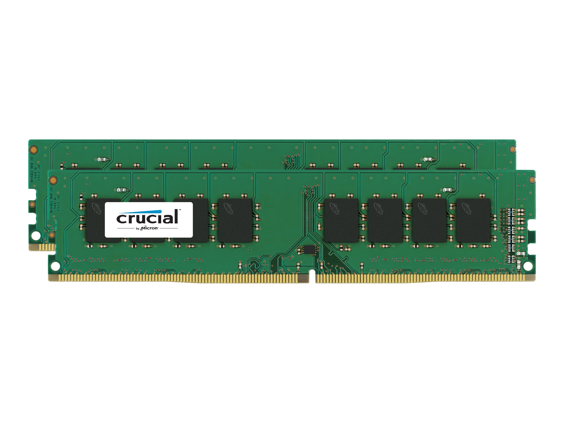 Crucial - DDR4 - kit - 32 GB: 2 x 16 GB - DIMM 288-PIN - 2400 MHz / PC4-19200