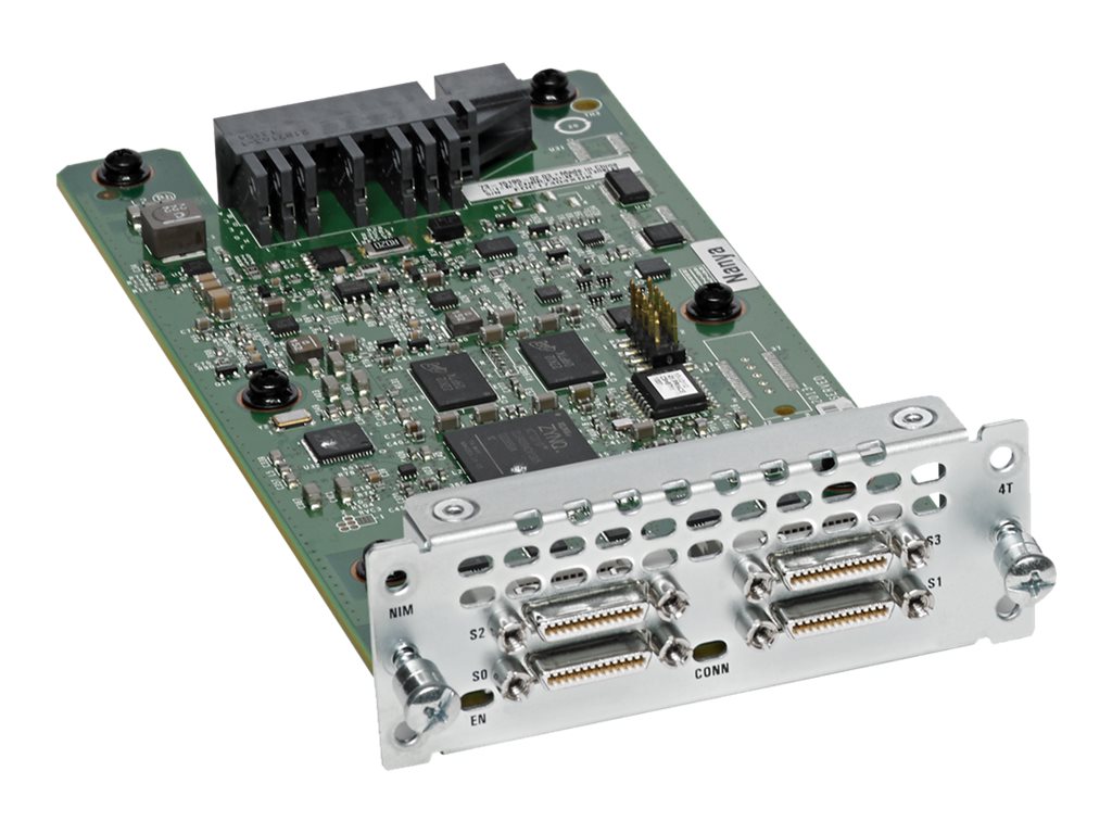 Cisco WAN Network Interface Module - Serieller Adapter - RS-232/449/530/V.35/X.21 x 4 - für Cisco 4451-X