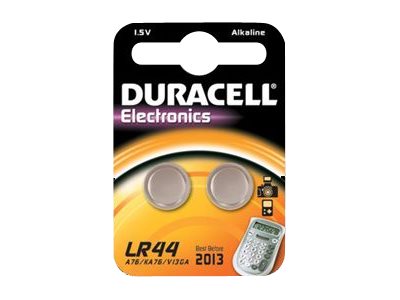 Duracell Electronics LR44 - Batterie 2 x LR44 - Alkalisch