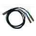 Mellanox LinkX 200Gb/s to 2x100Gb/s Splitter Cable - 200GBase Direktanschlusskabel - QSFP56 zu QSFP56 - 1 m - SFF-8665 - halogen