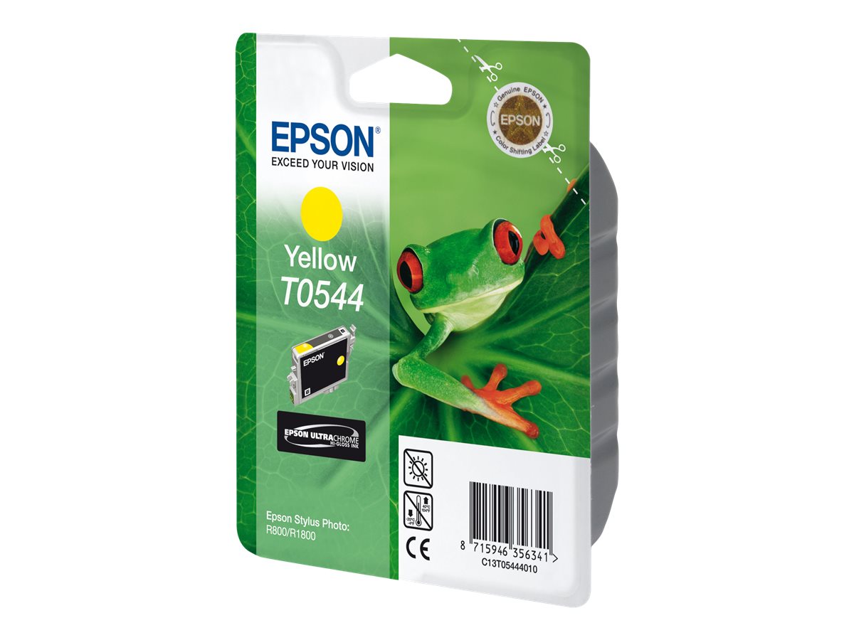 Epson T0544 - 13 ml - Gelb - original - Blister mit RF- / akustischem Alarmsignal - Tintenpatrone