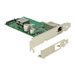 DeLock PCI Express Card > 1 Gigabit LAN PoE+ RJ45 - Netzwerkadapter - PCIe Low-Profile - Gigabit Ethernet (PoE+)