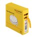 DeLOCK Cable Marker Box, No. 6 - Leitungs- / Kabel-Marker (vorgedruckt) - Gelb (Packung mit 500)