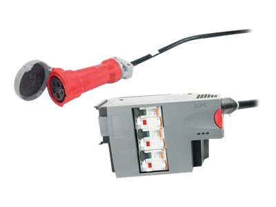APC Power Distribution Module - Sicherungsautomat (Plug-In-Modul) - Wechselstrom 400 V - 3 Phasen - Ausgangsanschlüsse: 1 - für 