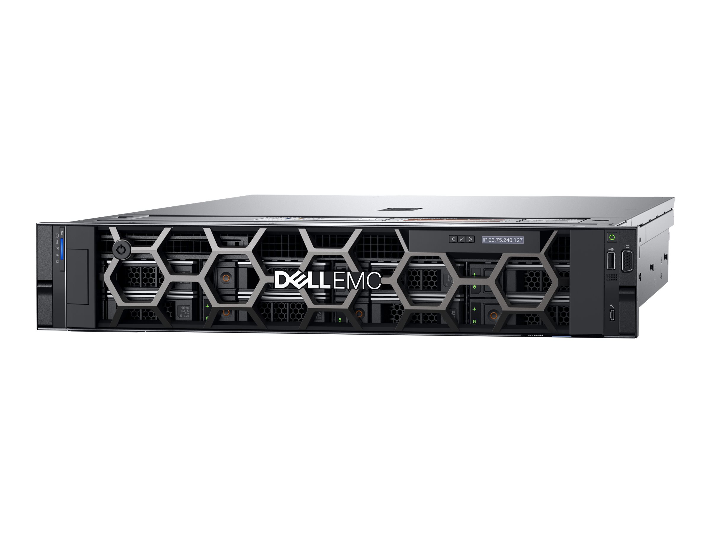 Dell EMC PowerEdge R7525 - Server - Rack-Montage - 2U - zweiweg - 2 x EPYC 7313 / 3 GHz