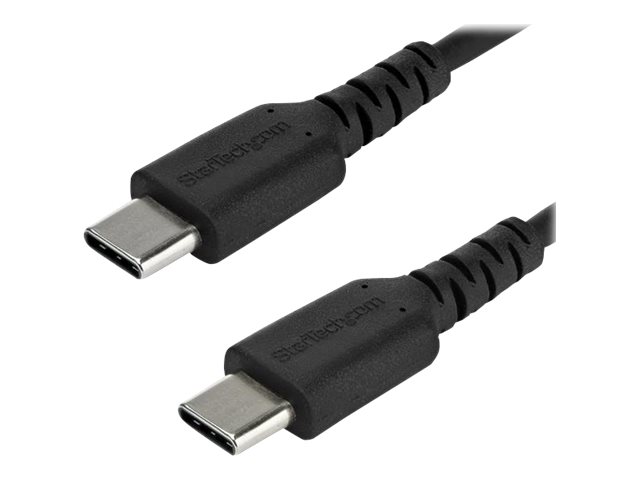 StarTech.com 1m USB-C Ladekabel - Langlebiges USB 2.0 Typ C zu USB C Datenbertragungs-/Schnellladekabel - TPE Mantel Aramidfase