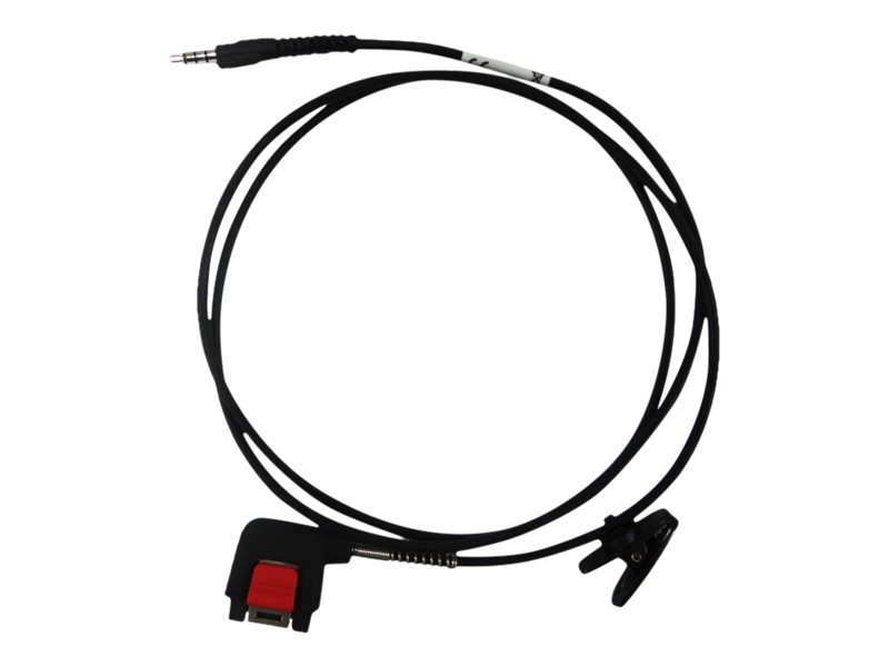 Zebra - Headset-Kabel - Headsetanschluss mnnlich zu 4-poliger Mini-Stecker mnnlich - 1.1 m - fr Zebra HS2100