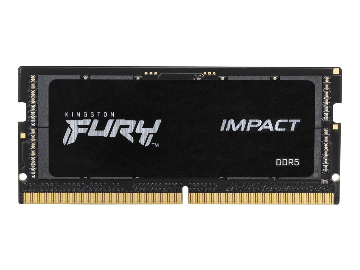 Kingston FURY Impact - DDR5 - Kit - 32 GB: 2 x 16 GB - SO DIMM 262-PIN - 5600 MHz / PC5-44800