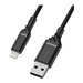 OtterBox Standard - Lightning-Kabel - Lightning mnnlich zu USB mnnlich - 2 m - Schwarz