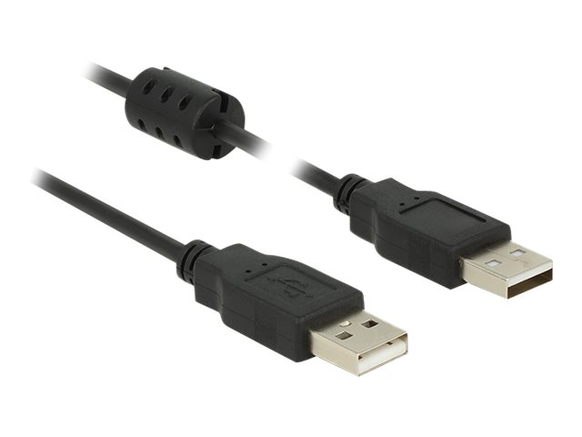 Delock - USB-Kabel - USB (M) zu USB (M) - USB 2.0 - 2 m - Schwarz